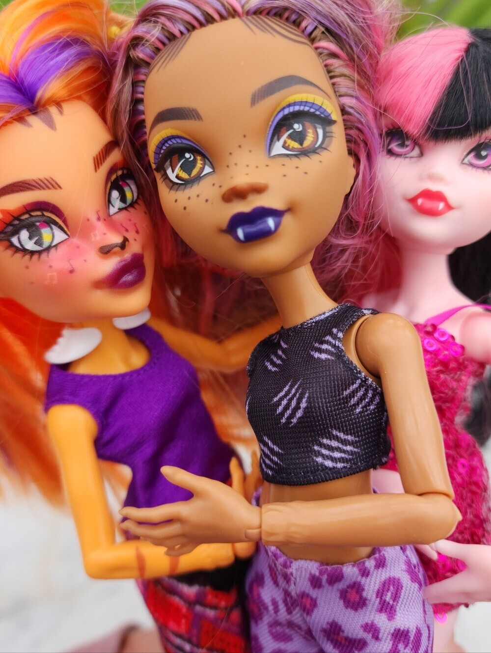 Monster High Lot Toralei Clawdine Draculaura Buried Secrets Scaremaster Gen 3